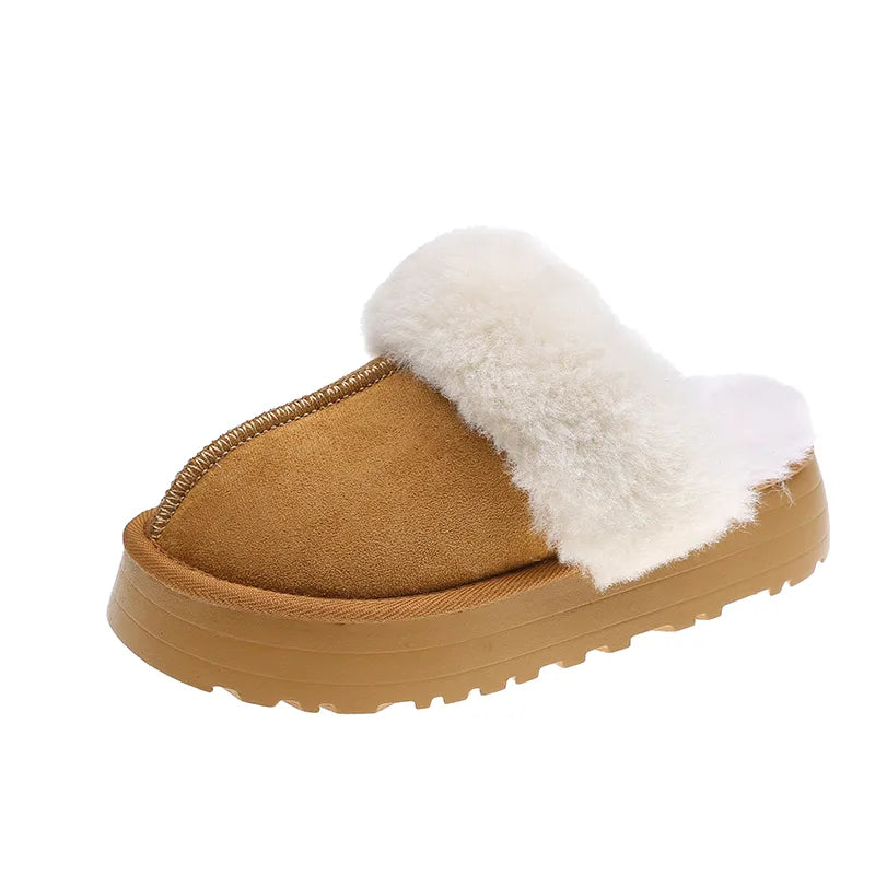 Winter Paws: Cozy Chic Platform Delights